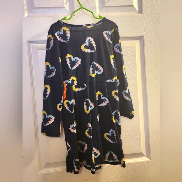 Girls Heart Dress With Pockets size sm - Picture 2 of 2